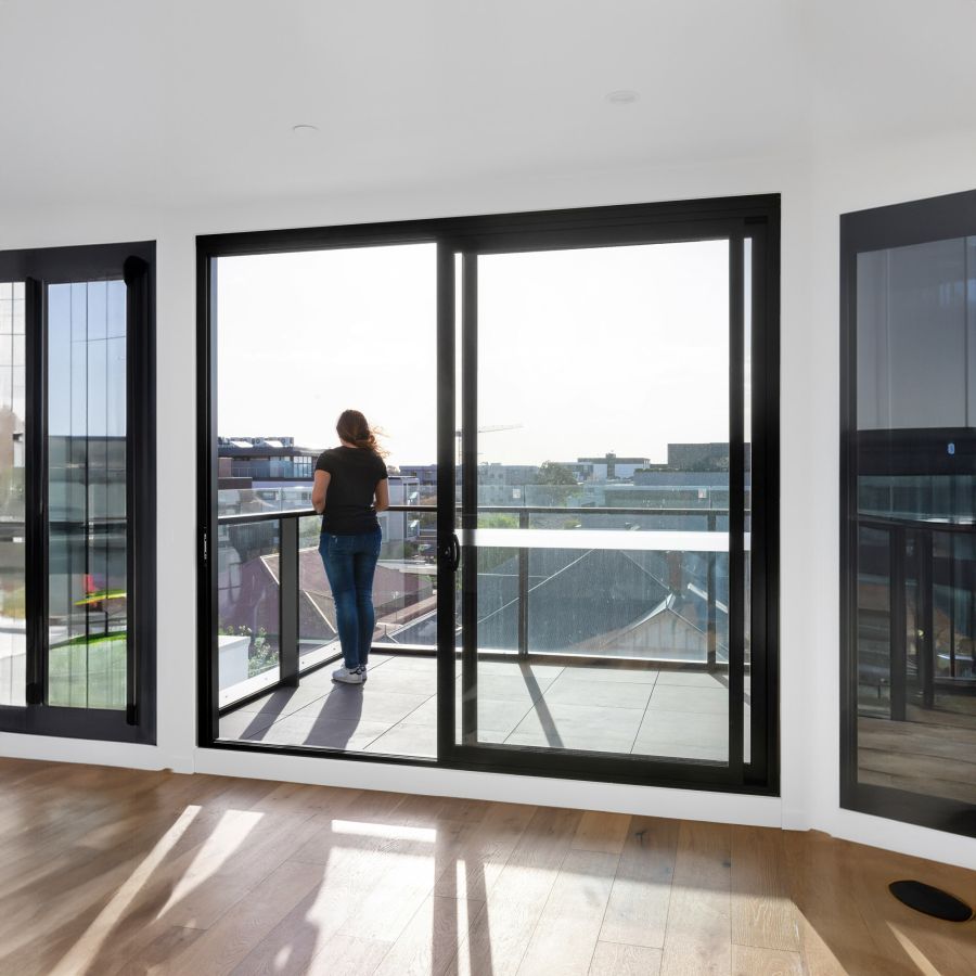 Balkontüre als Hebetüre